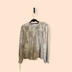 Wilfred Pink Blouse | Size M | Lace